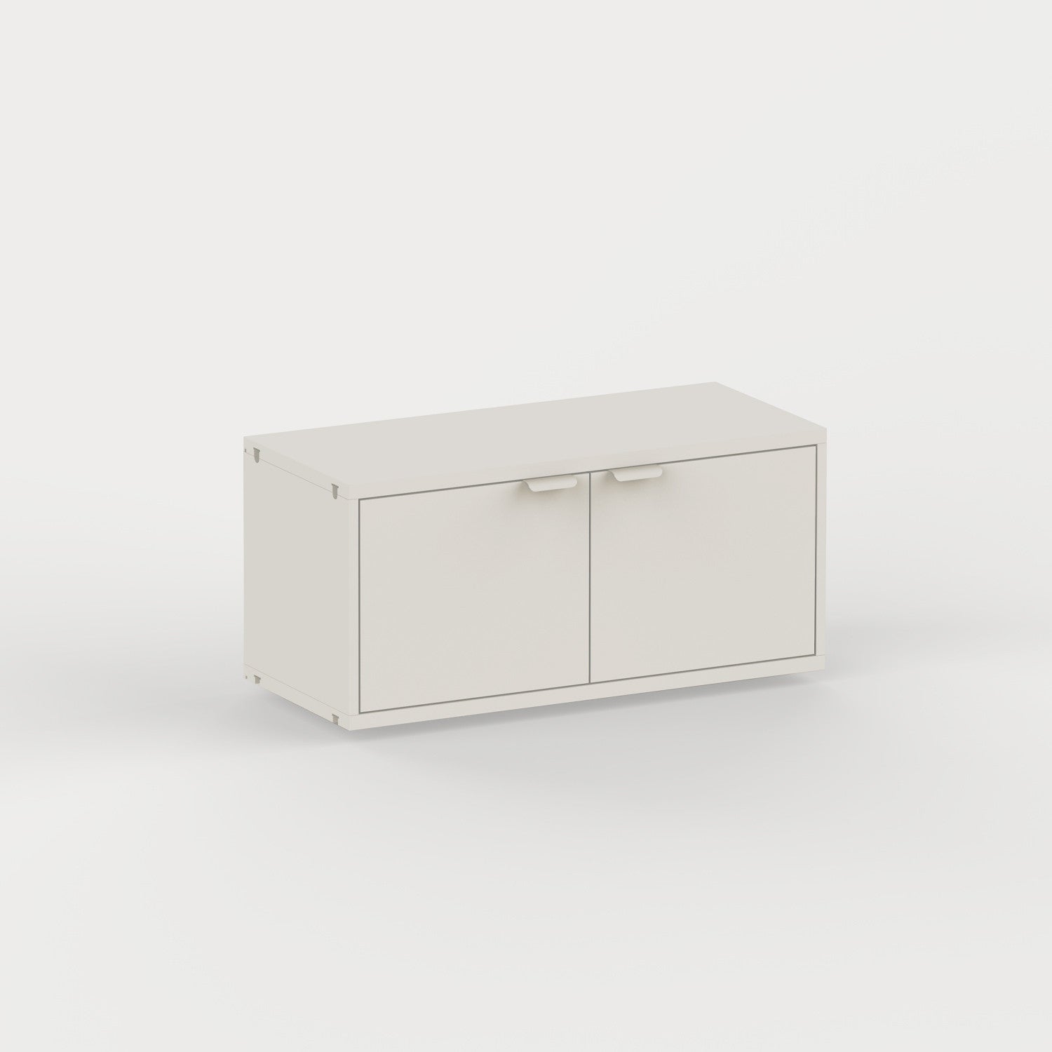 Modulo con ante e cassetti in acciaio UNIT