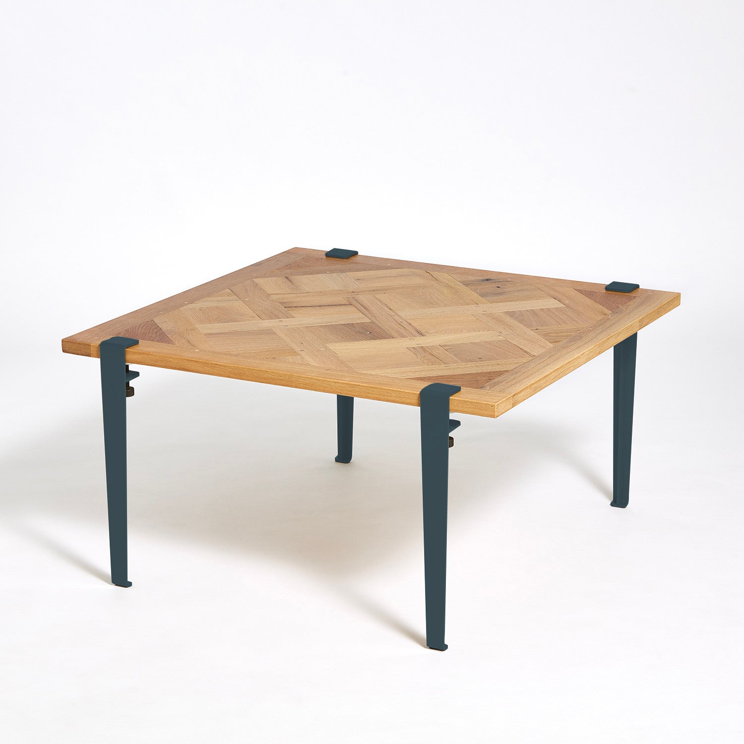 Tavolino TIPTOE 80x80cm - parquet di Versailles