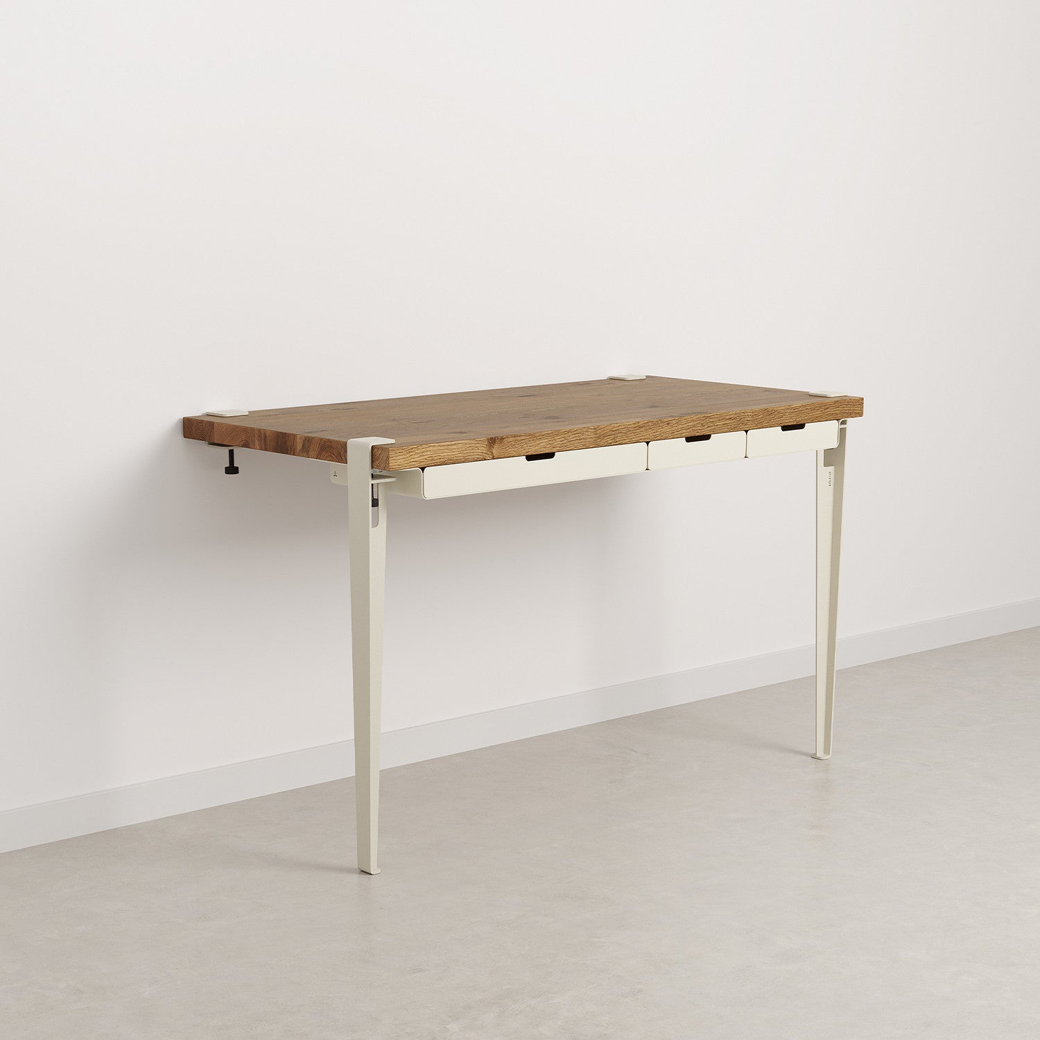 Wandschreibtisch TIPTOE 120x60cm - recyceltem Altholz