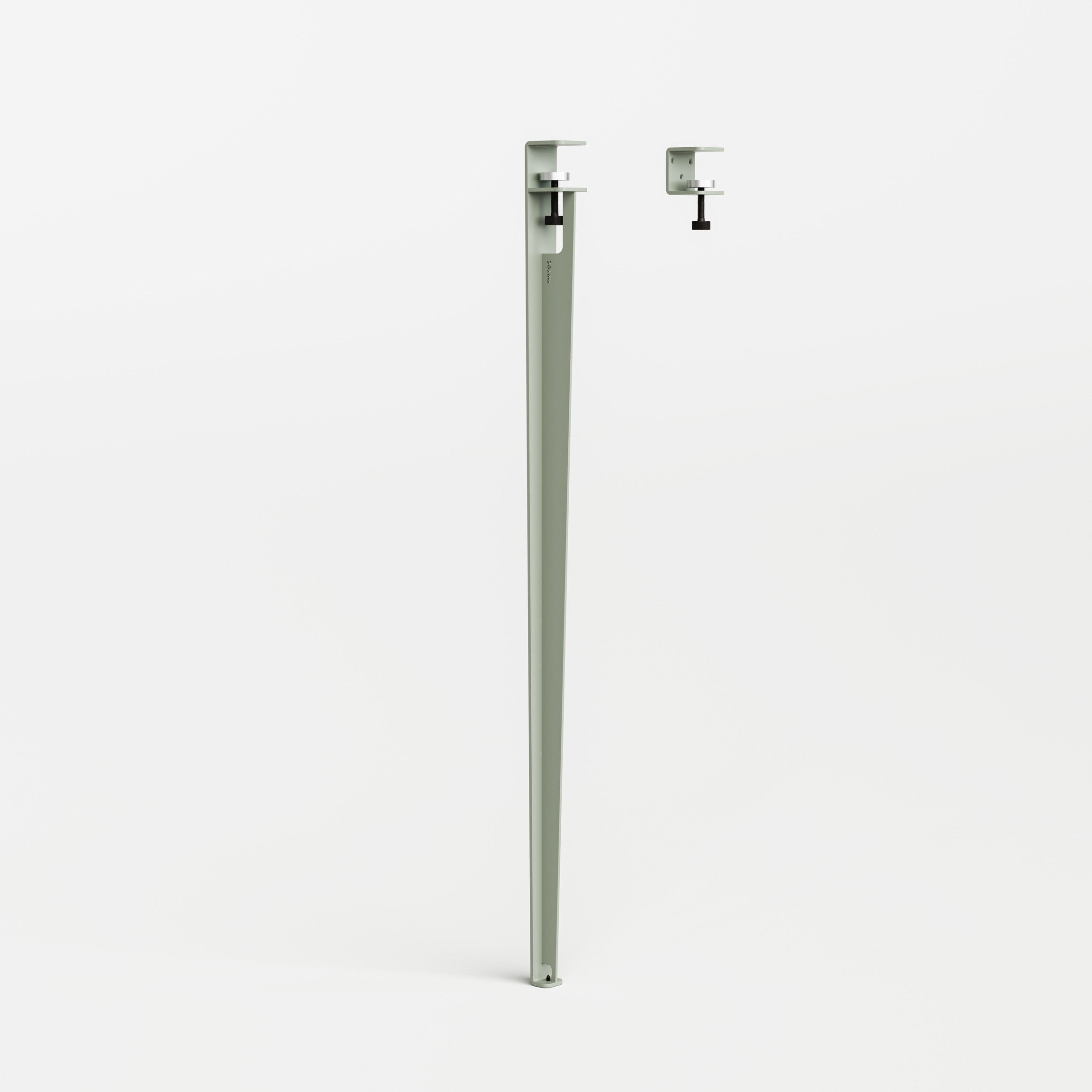 Bartischbein 110cm und Wandhaken BRACKET