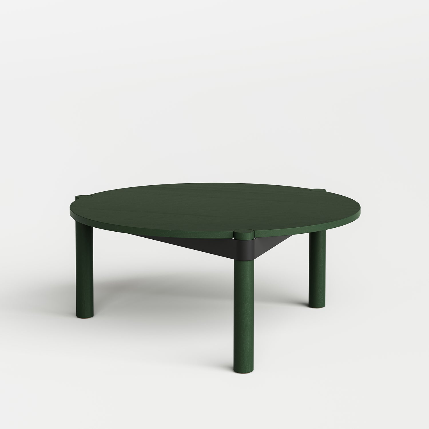 Tavolino rotondo DISC Ø 80cm - legno eco-certificato