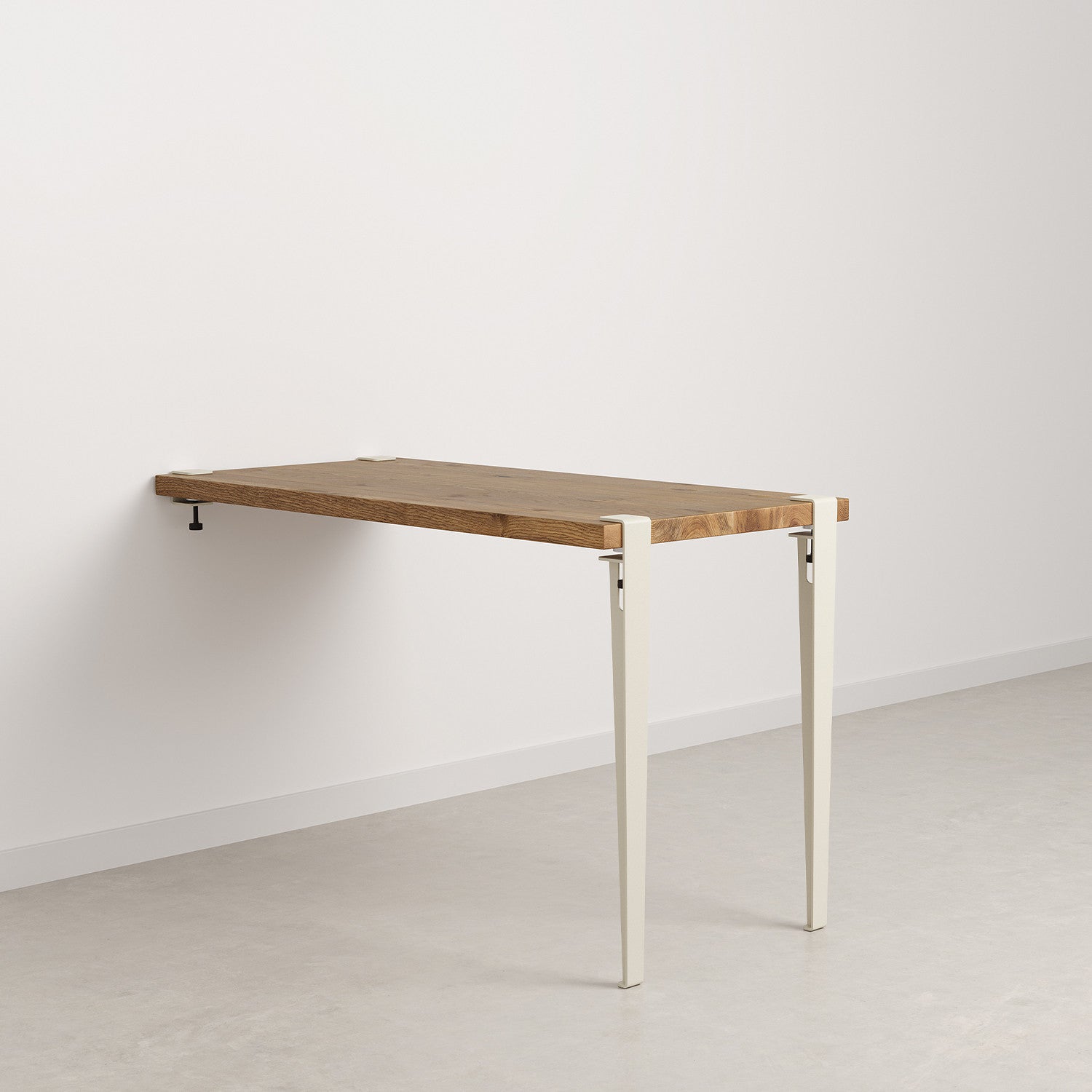 TIPTOE wall-mounted dining table - reclaimed wood