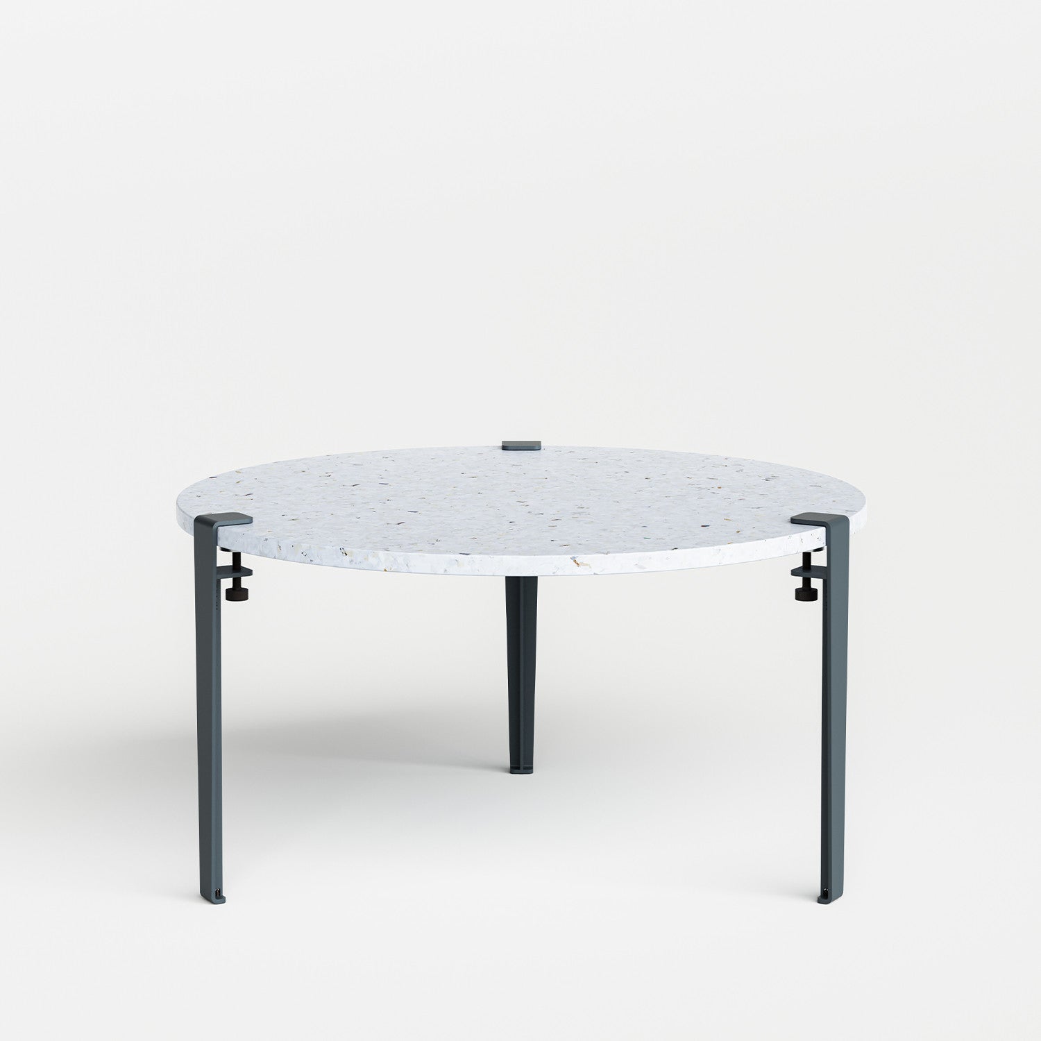 TIPTOE round coffee table Ø 80cm - Venezia recycled plastic