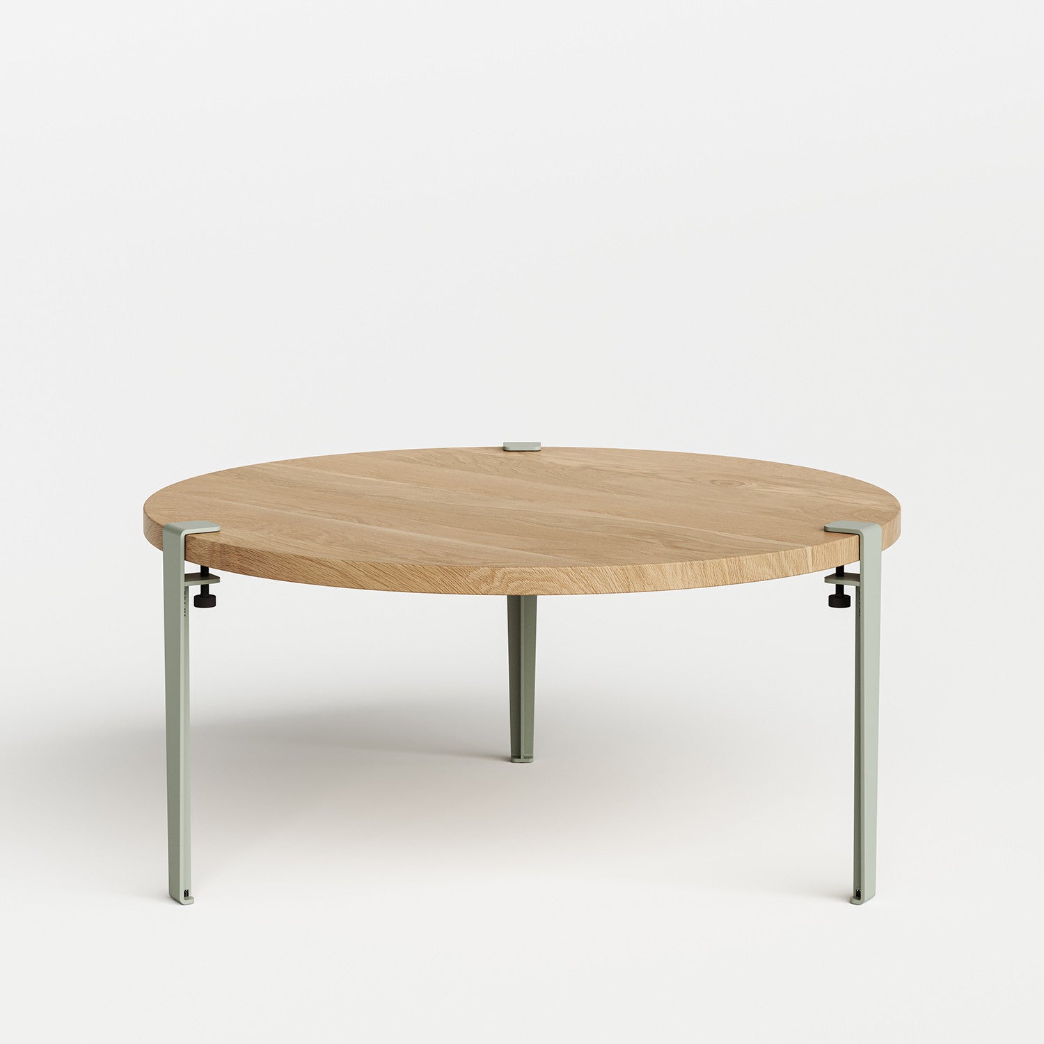 Tavolino rotondo TIPTOE Ø 90cm - rovere massello