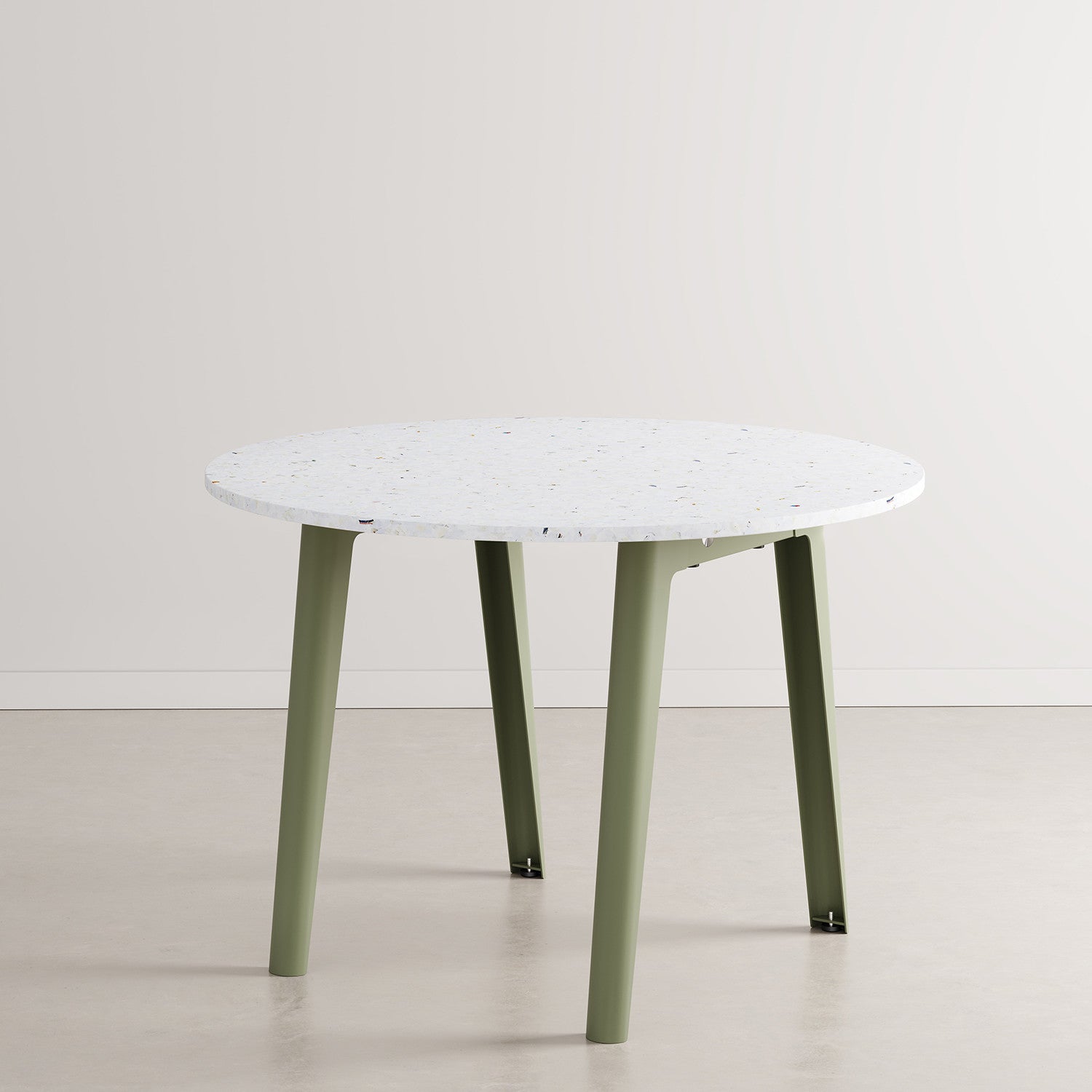 Table ronde NEW MODERN Ø 108cm - plastique recyclé Venezia