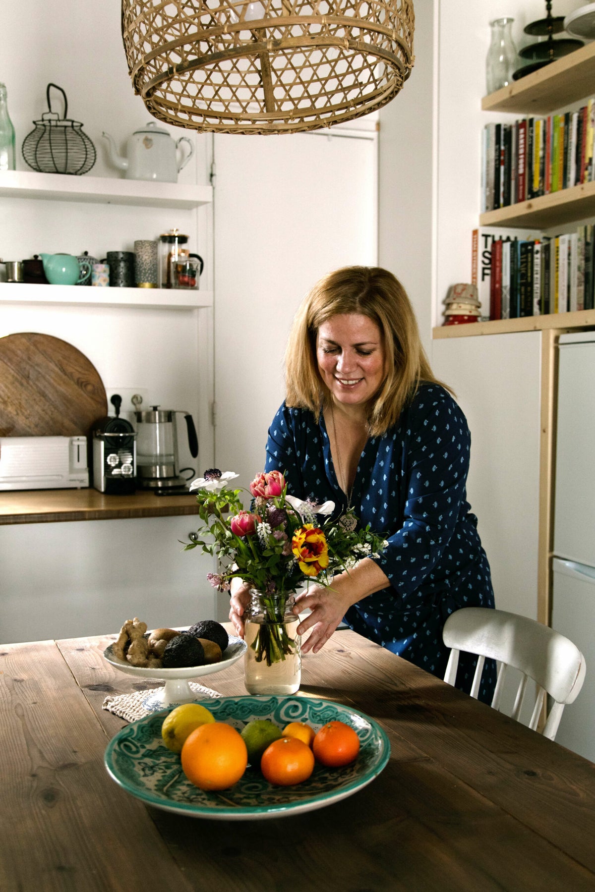 Between modern and vintage at Sandrine Fauconnet’s