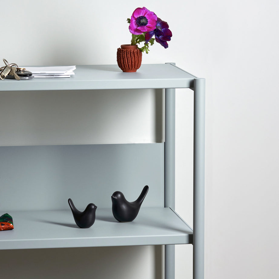 UNIT shelf - H75 to 85 x W164cm - powder-coated steel