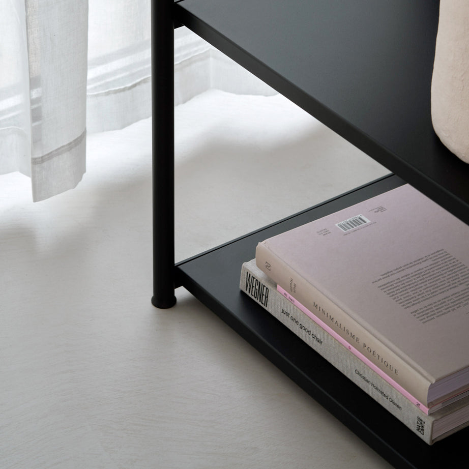 UNIT shelf - H40 to 50 x W84cm - powder-coated steel
