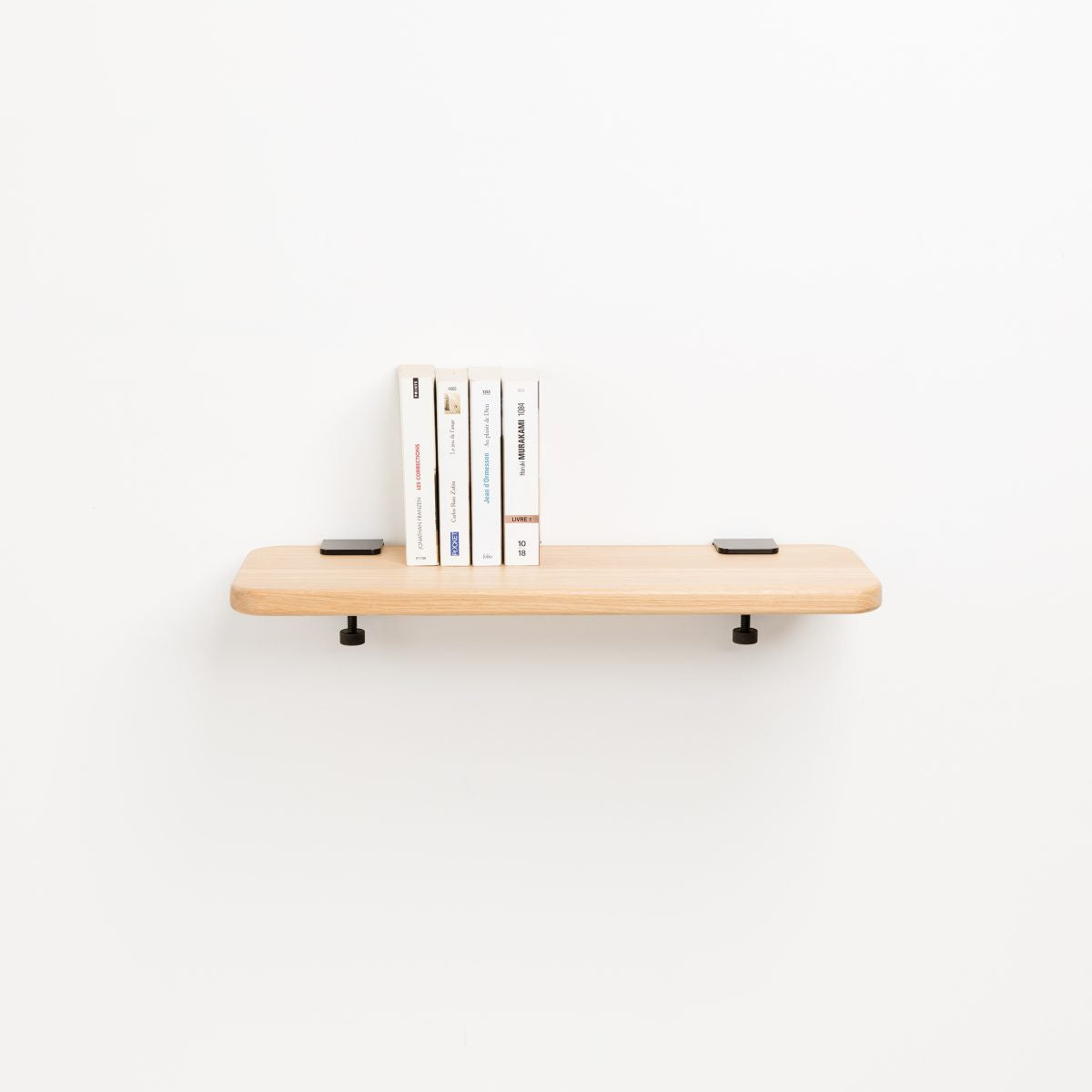 Mensola da parete BRACKET - rovere massello - 60 a 150cm