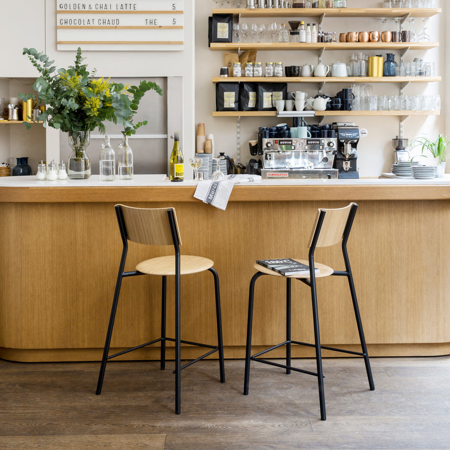 SSD bar chair - eco-certified wood