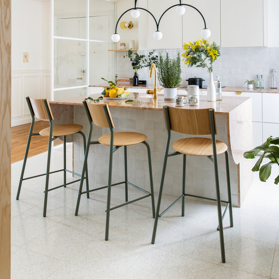 SSD bar chair - eco-certified wood - 75cm