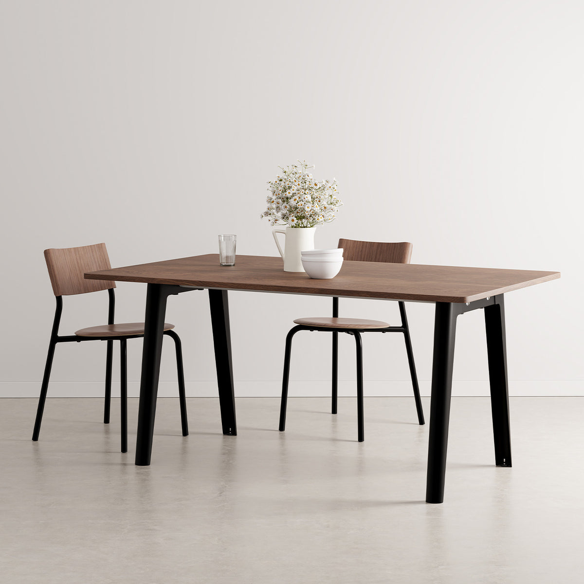 NEW MODERN dining table - eco-certified walnut