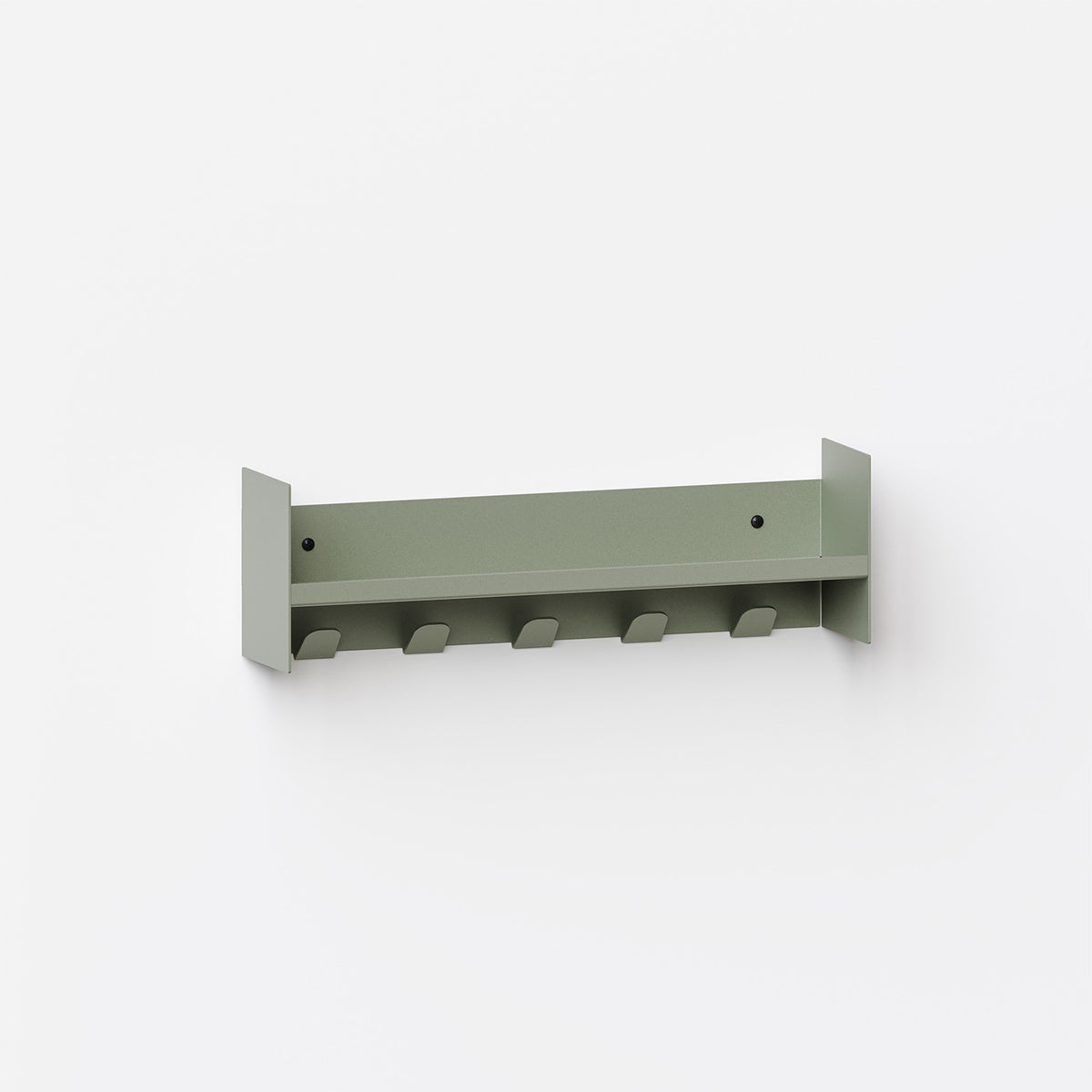 PLI Slim steel wall-mounted coat rack - 20 to 60 cm