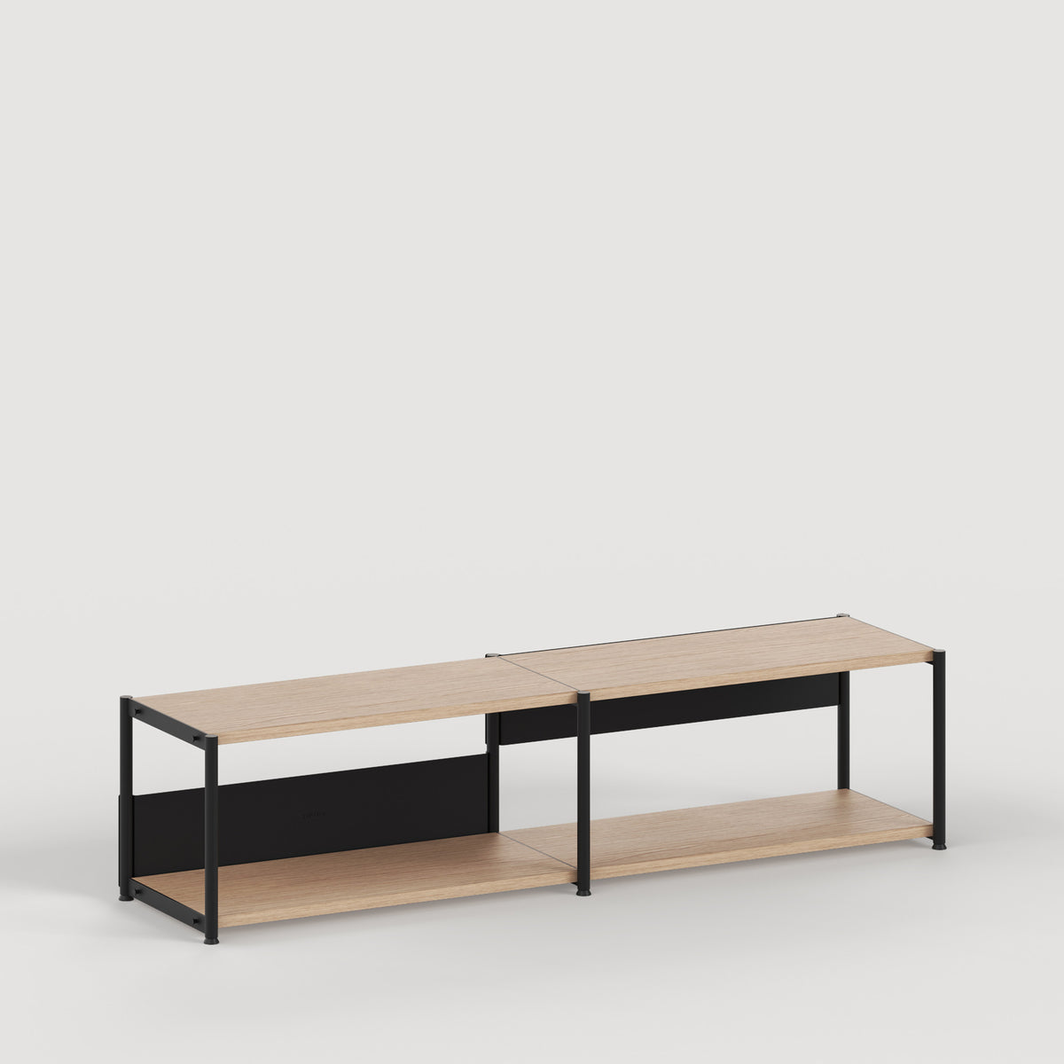 Regal UNIT - H40 bis 50 x B164cm - öko-zertifiziertes Holz
