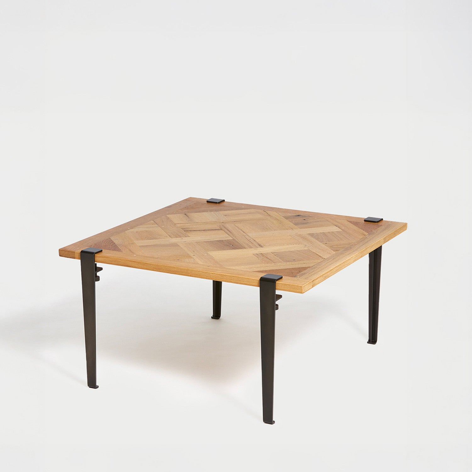 Tavolino TIPTOE 80x80cm - parquet di Versailles