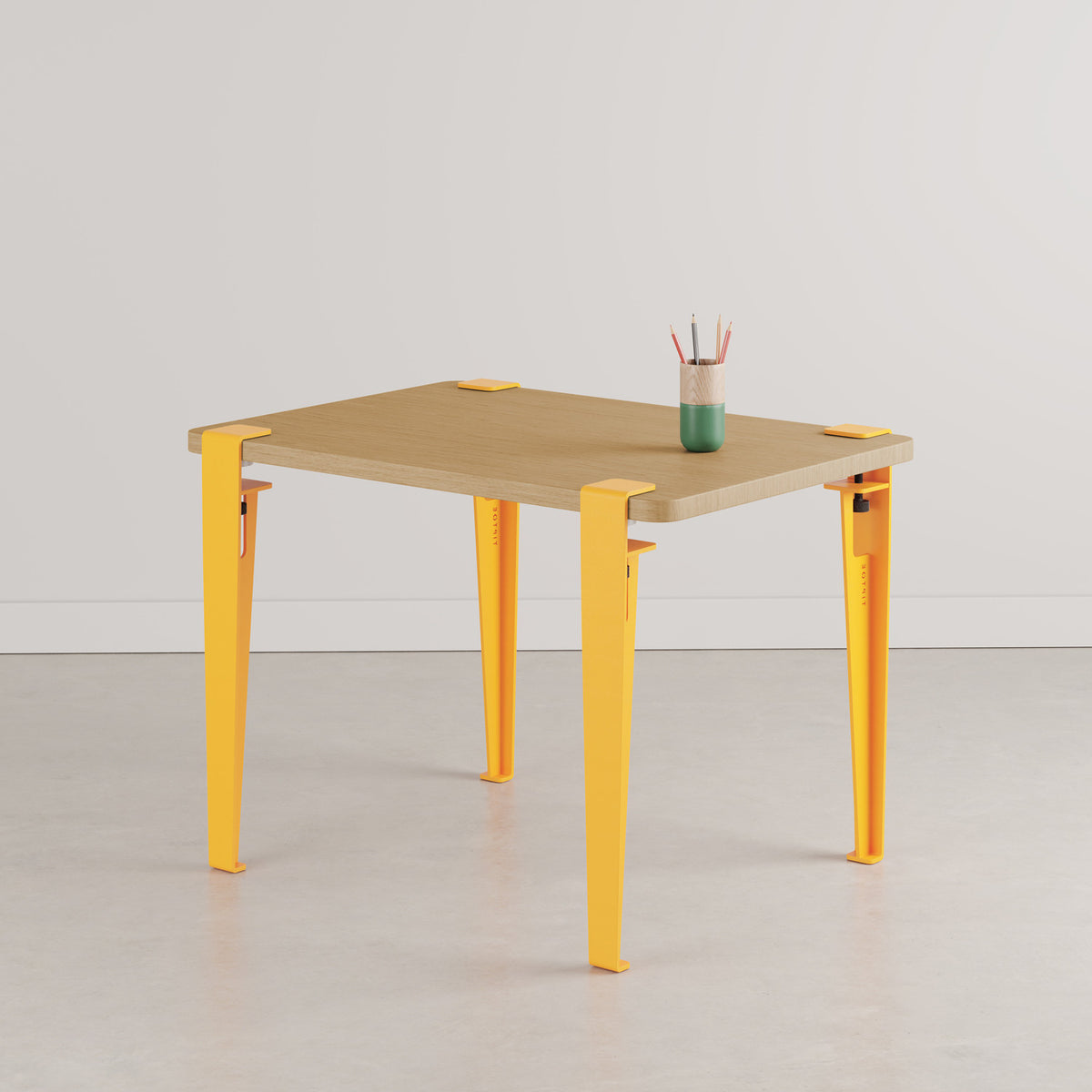 Scrivania per bambini TIPTOE 70x50cm - rovere massello