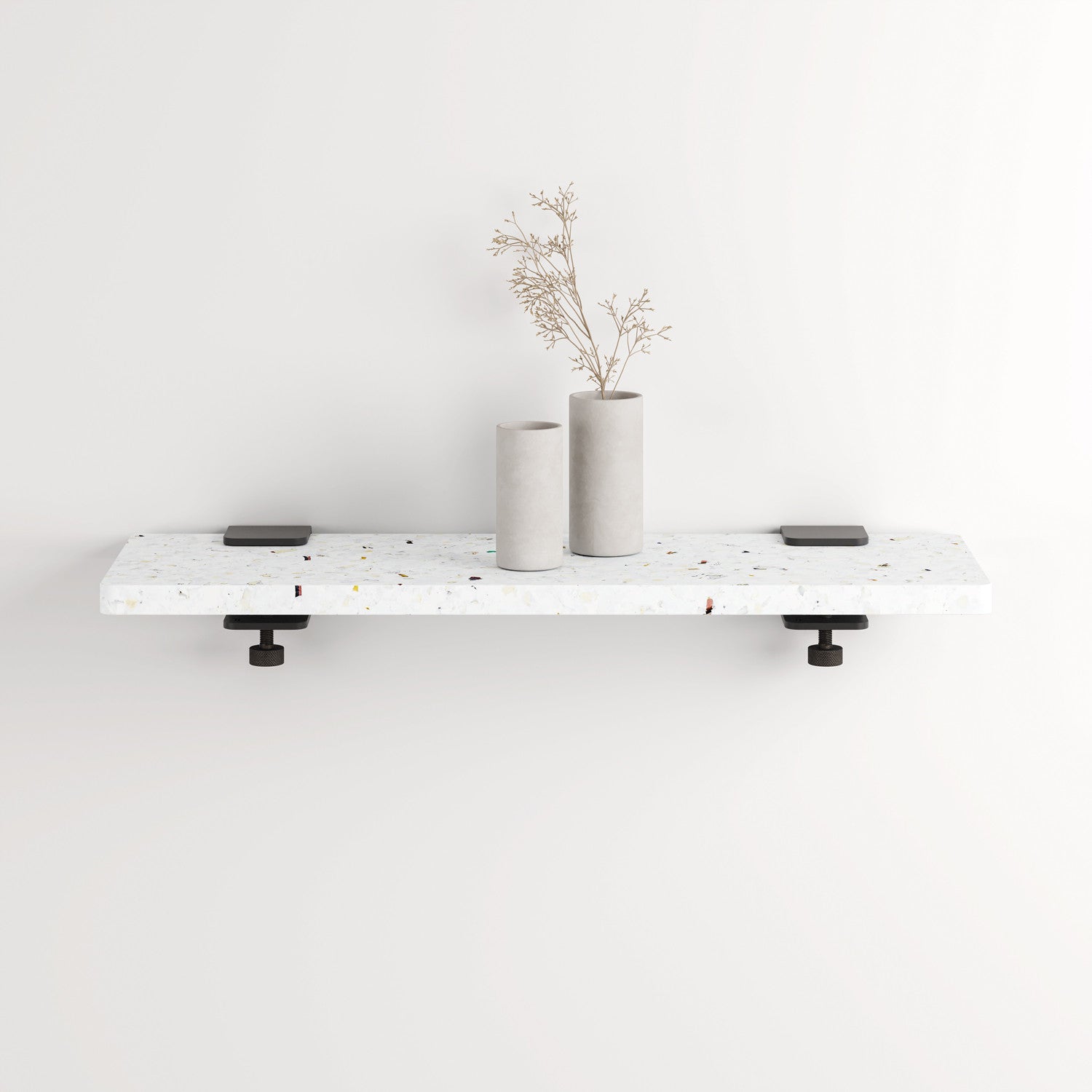 Estantería de pared BRACKET - plástico reciclado Venezia - 60 a 150cm