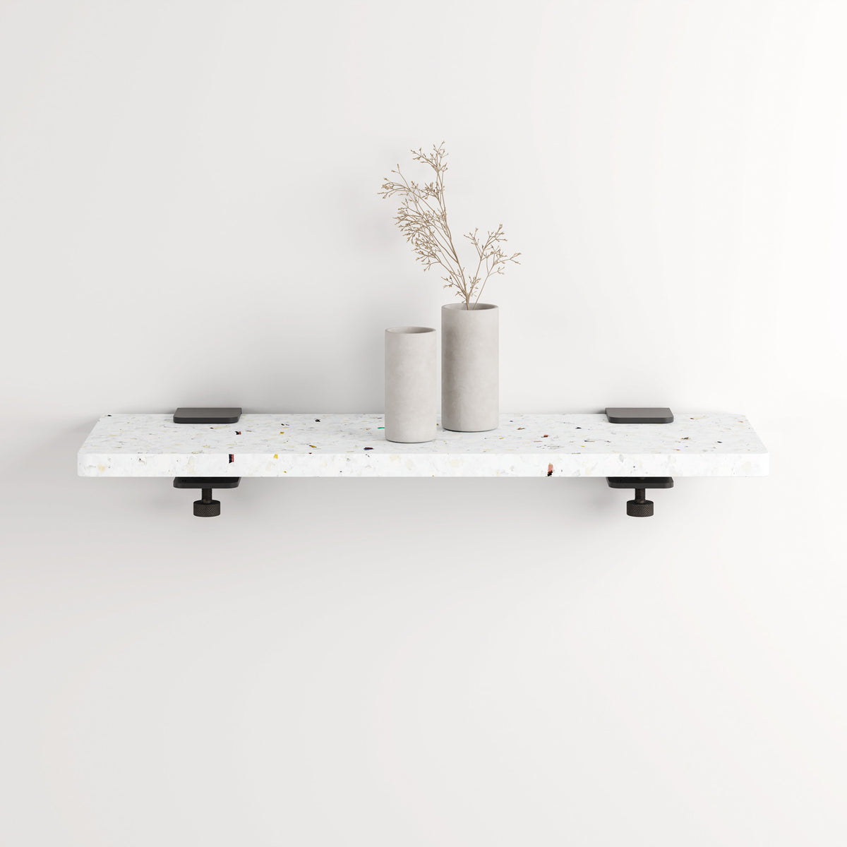 Estantería de pared BRACKET - plástico reciclado Venezia - 60 a 150cm