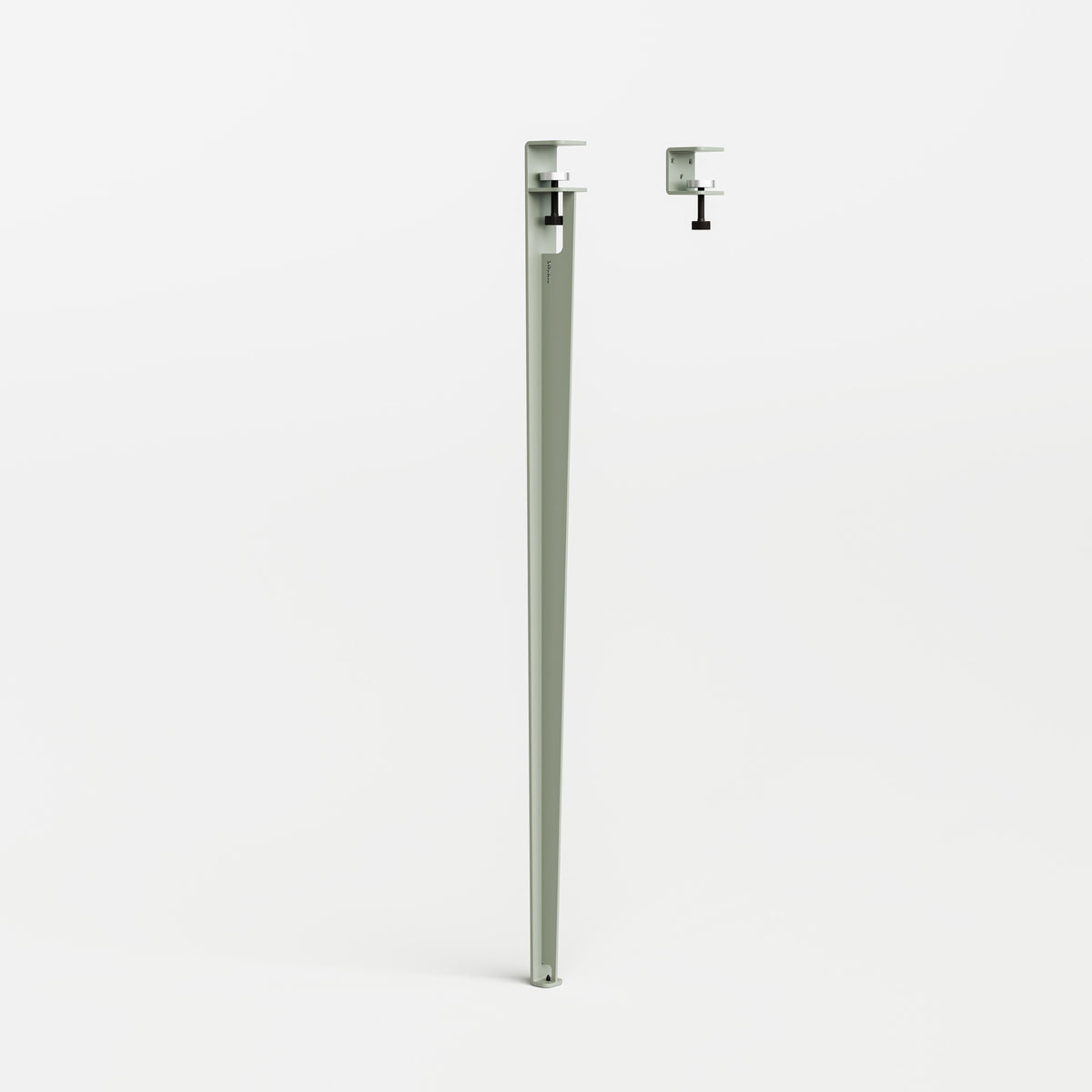 Bartischbein 110cm und Wandhaken BRACKET