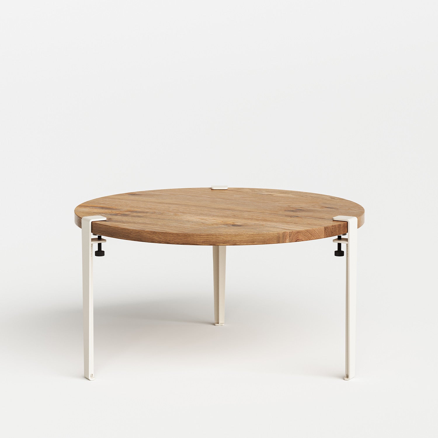 Ronde salontafel TIPTOE Ø 80cm - gerecycled oud hout