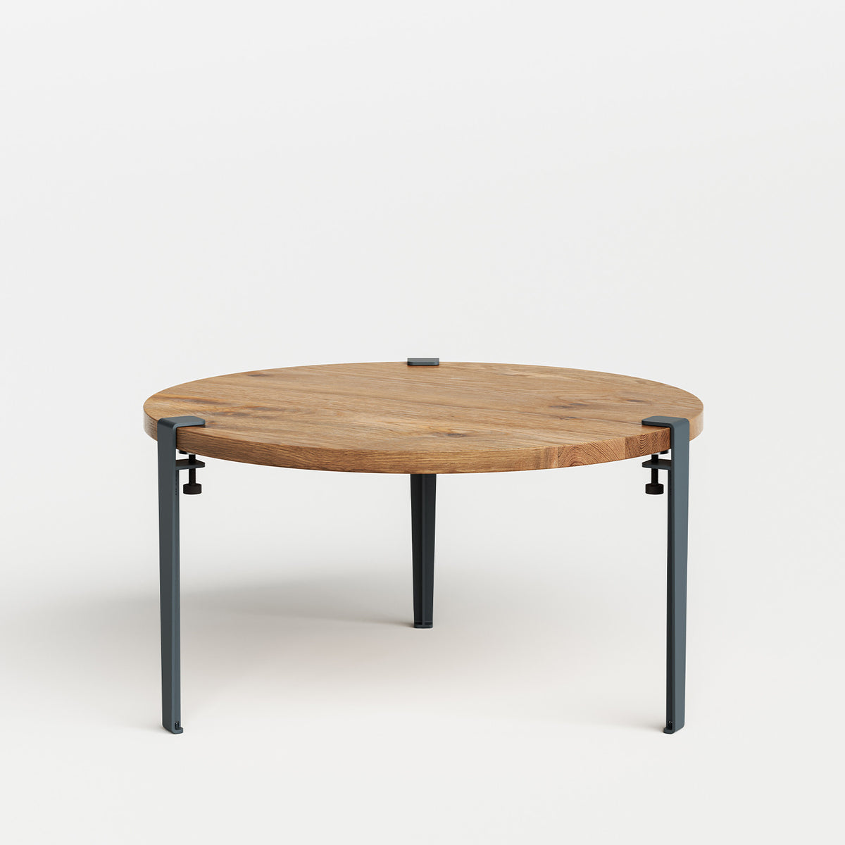 TIPTOE round coffee table Ø 80cm - reclaimed wood