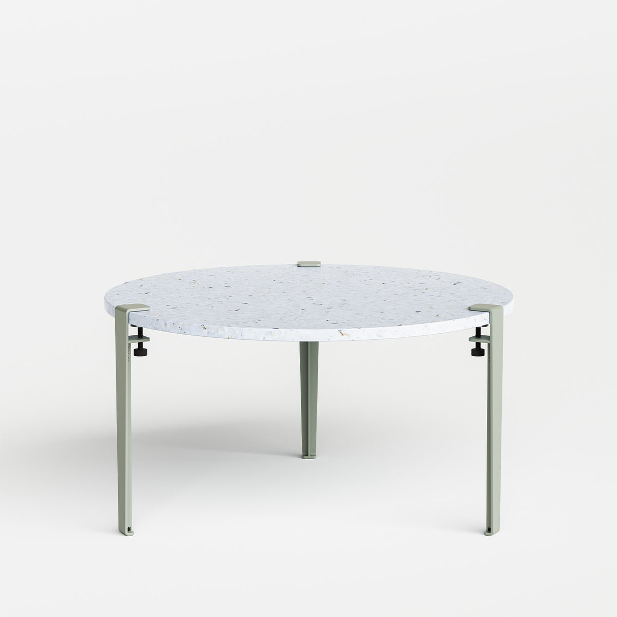 TIPTOE round coffee table Ø 80cm - Venezia recycled plastic