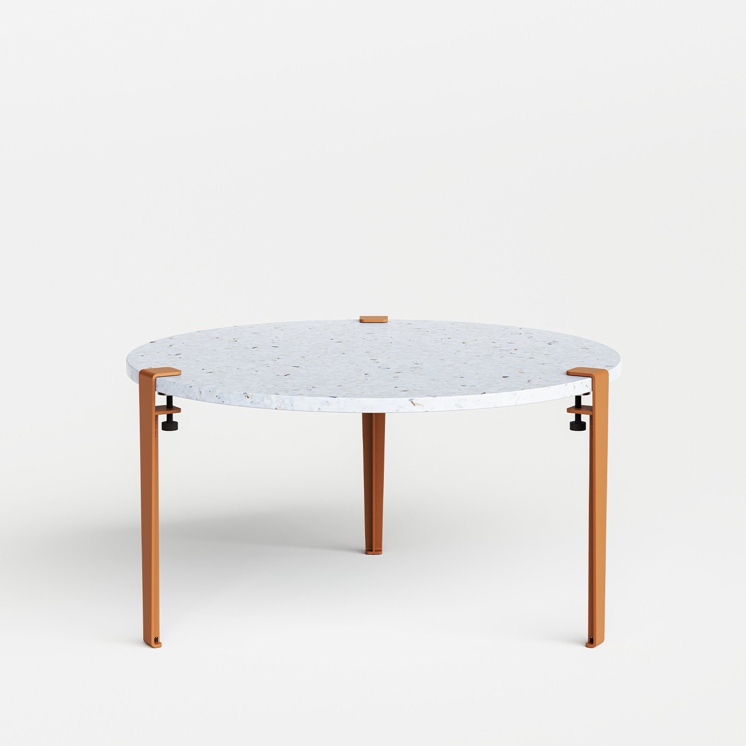 TIPTOE round coffee table Ø 80cm - Venezia recycled plastic