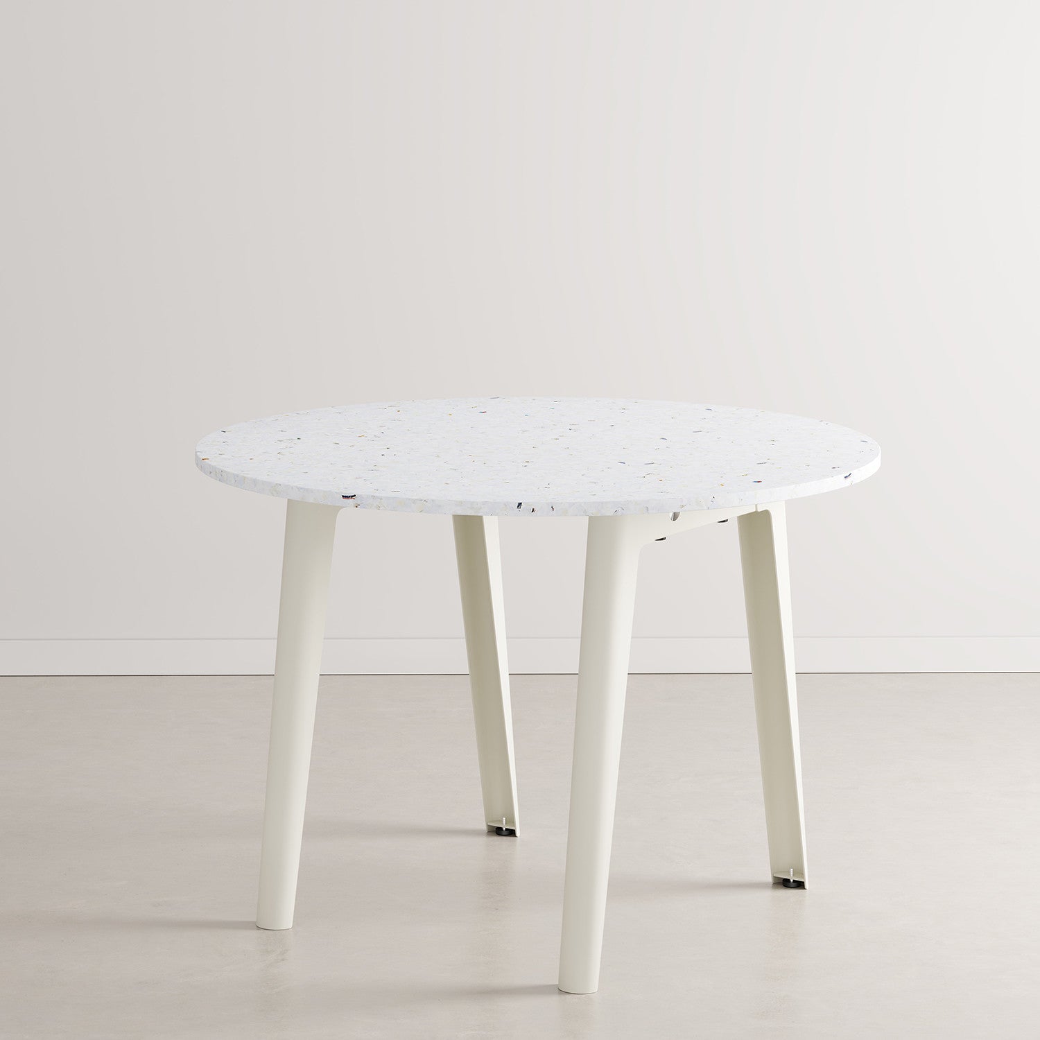 Runder Konferenztisch NEW MODERN Ø 108cm - recycelter Kunststoff Venezia