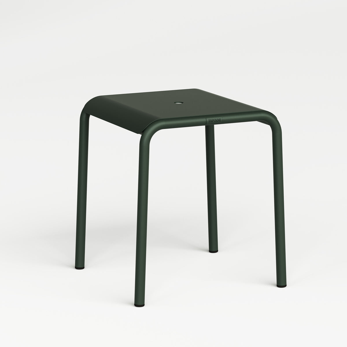 Outdoor stool PANORAMA - powder-coated steel